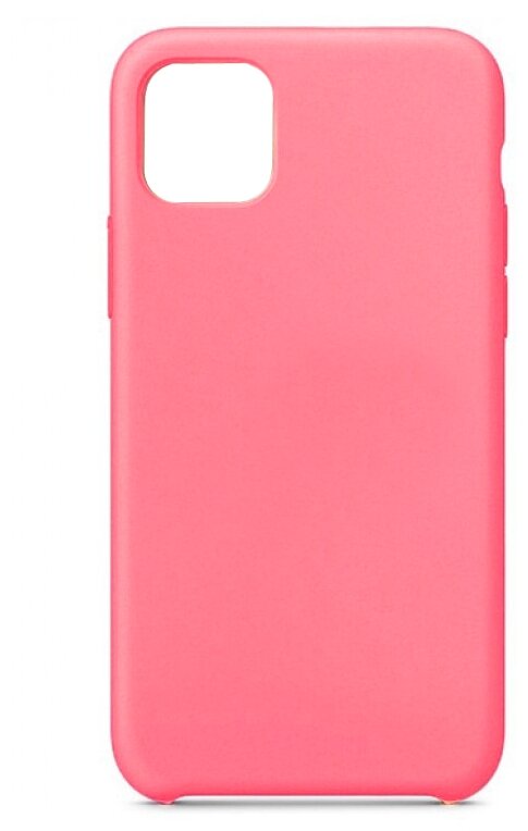 Силиконовая накладка для iPhone 12 mini (SC) розовая Partner