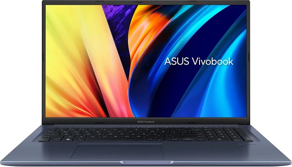 17.3" Ноутбук Asus VivoBook 17X K1703ZA-AU171 (Core i5 12500H 16Gb SSD512Gb Intel Iris Xe graphics PS FHD синий (blue)