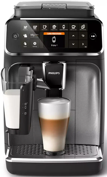 Кофемашина Philips LatteGo EP4346/70 Series 4300