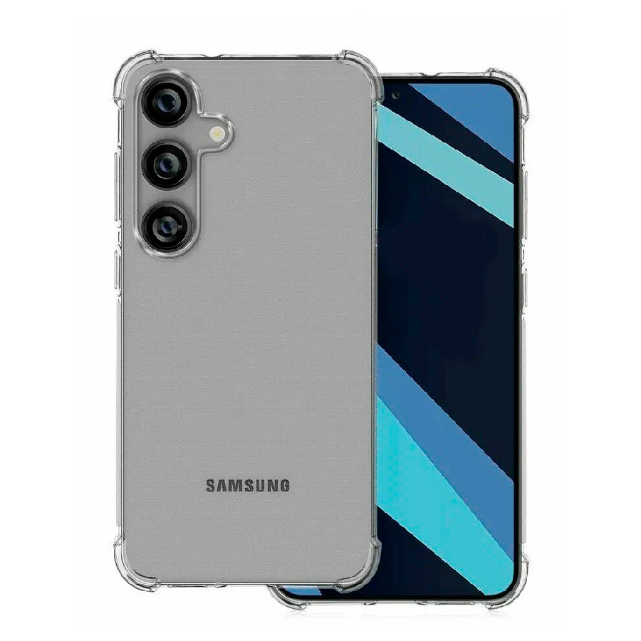 Противоударная накладка Monarch для Samsung Galaxy S24  прозрачная