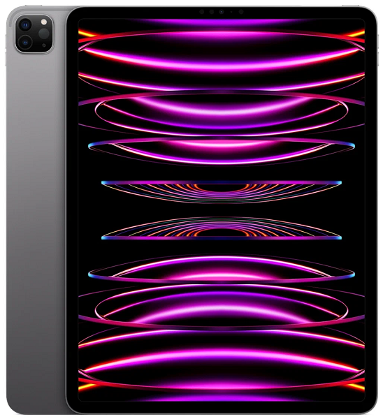 Apple iPad Pro 12.9 2022 Wi-Fi + Cellular, 8/128Gb, space grey (космический серый)