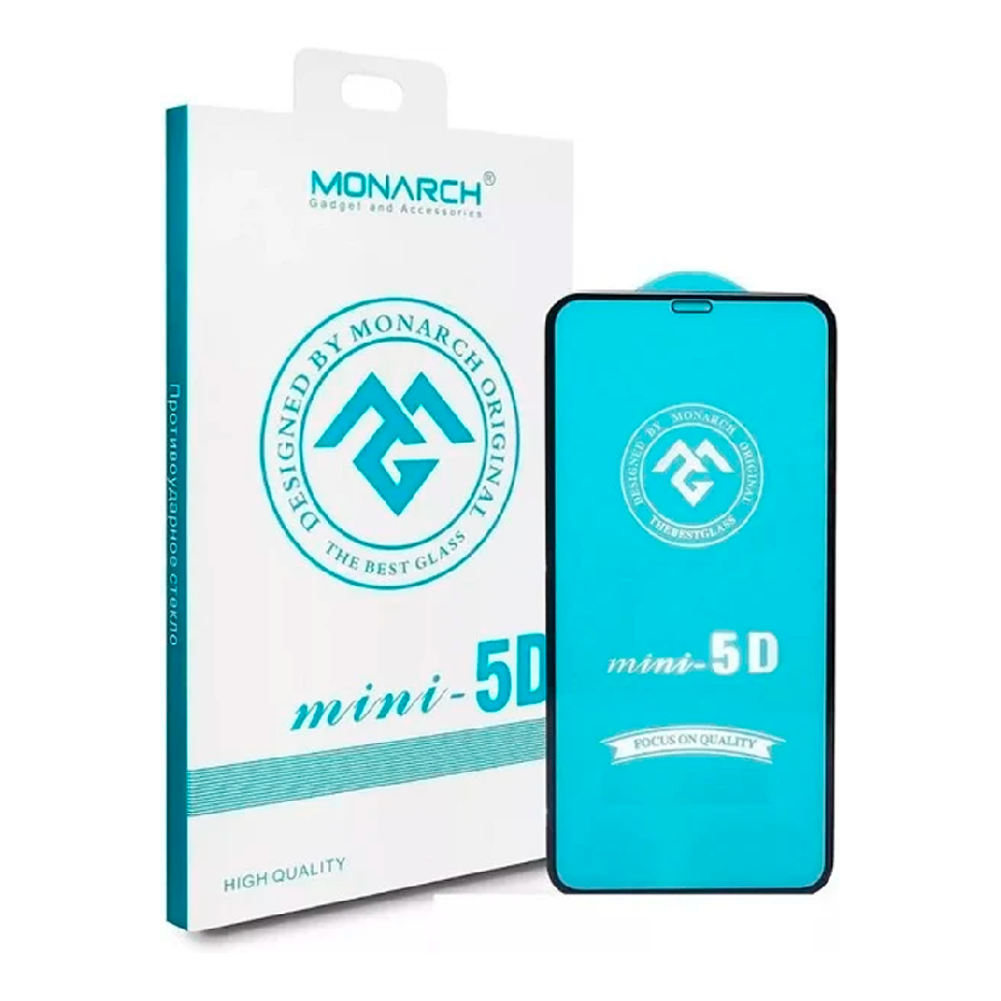 Защитное стекло Monarch Mini 5D для Samsung S23 FE полноэкранное черное >