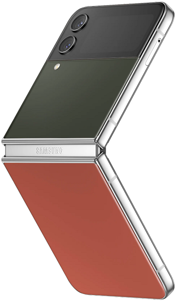 Samsung Galaxy Z Flip4 F721B 256Gb silver/khaki/red (серебро/хаки/красный)