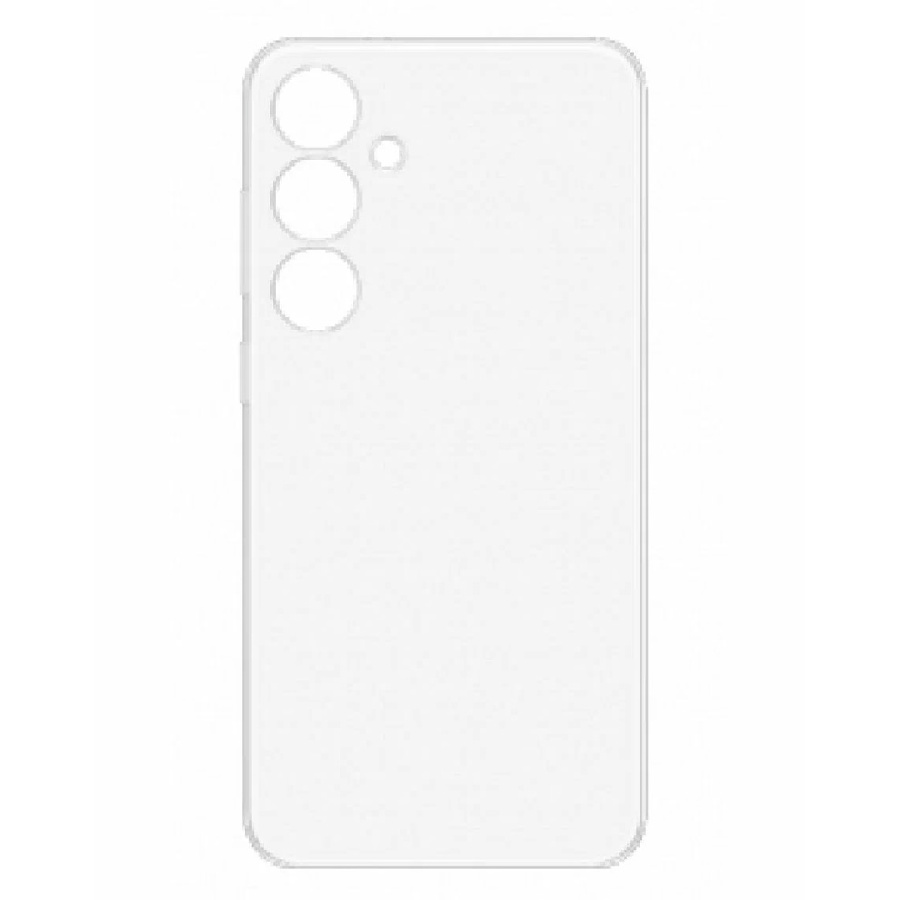 Пластиковая накладка Clear Case для Samsung Galaxy S24 Plus прозрачная SZ