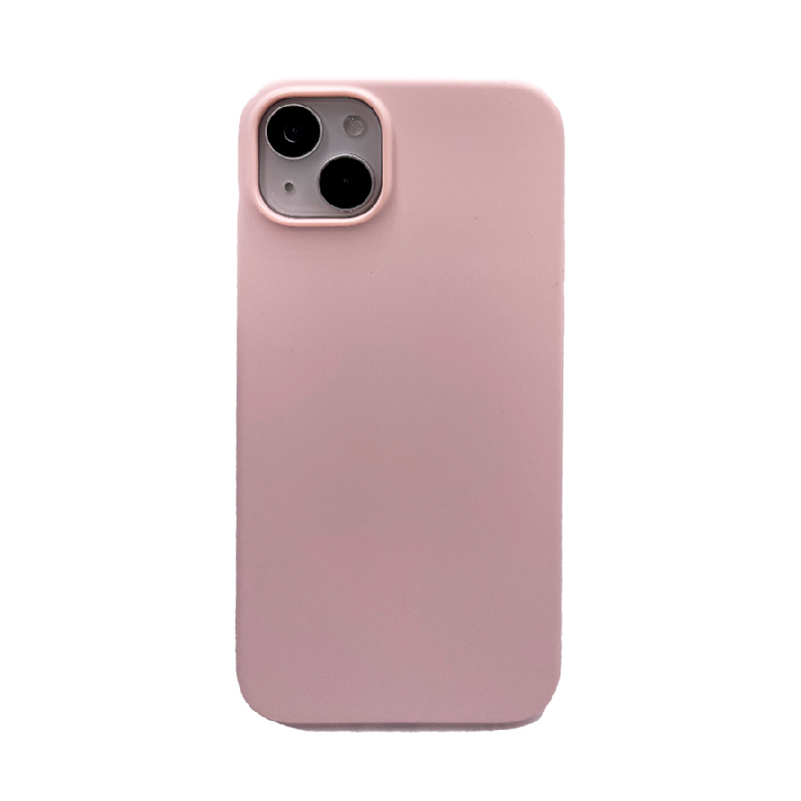 Силиконовая накладка KZDOO MAG ICOAT для iPhone 14 Plus розовая