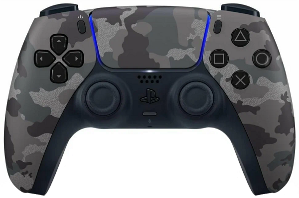 Геймпад Sony DualSense grey camouflage (серый камуфляж)