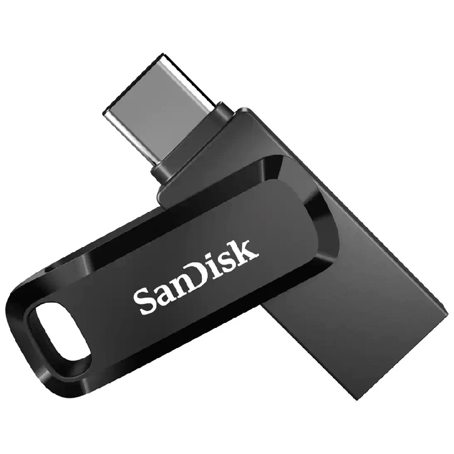 Флеш-накопитель SanDisk Ultra Dual Drive Go USB Type-C 256Gb Black
