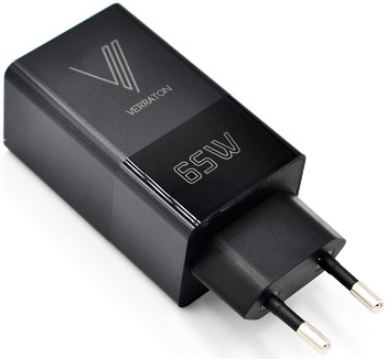 Сетевое зарядное устройство Verraton 65W VR-TCH-165 черное