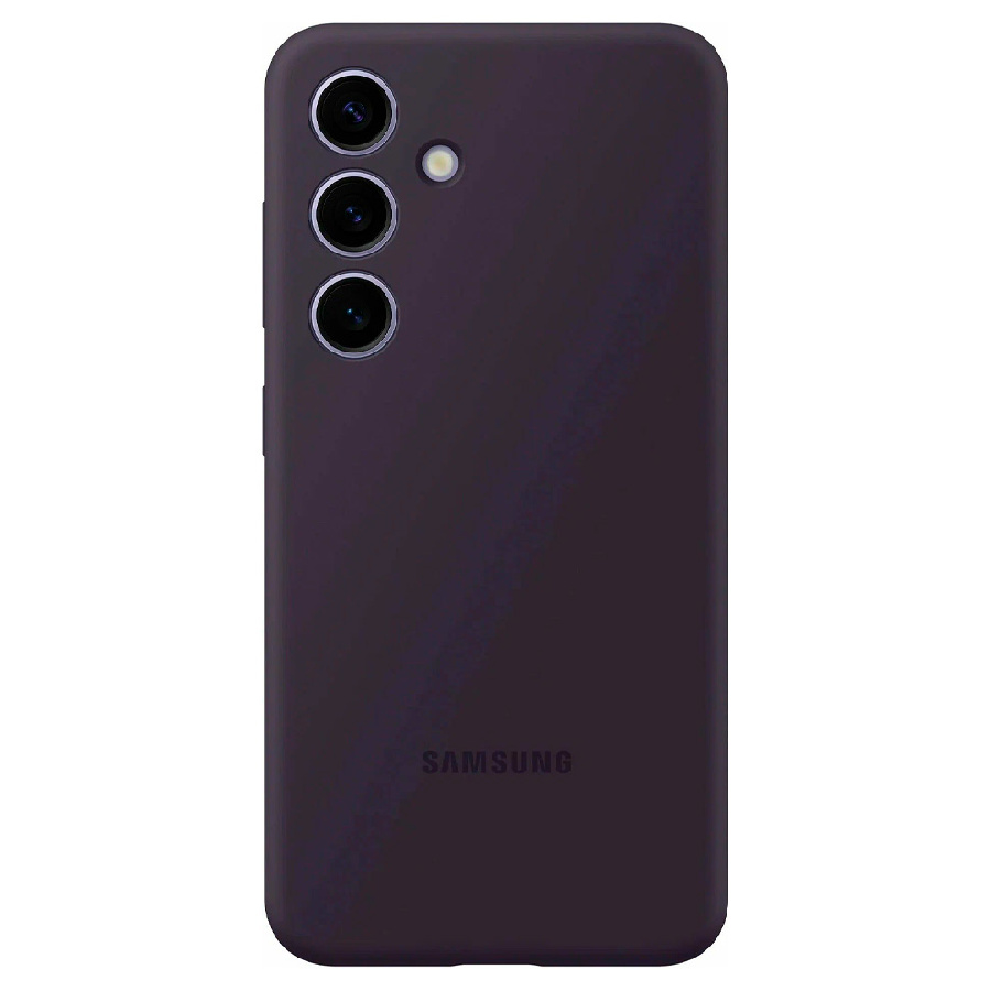 Пластиковая накладка Silicone Case для Samsung Galaxy S24 Plus темно-фиолетовый SZ
