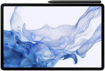 Samsung Galaxy Tab S8+ (2022) SM-X806 128GB Wi-Fi + Cellular серебро (ЕАС)