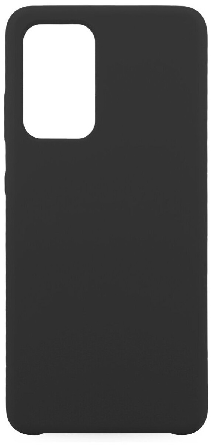 Силиконовая накладка для Samsung Galaxy А52 черная Partner