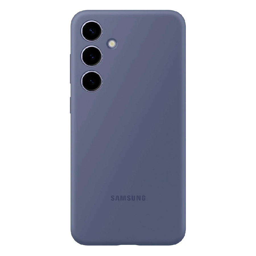 Пластиковая накладка Silicone Case для Samsung Galaxy S24 Plus фиолетовый SZ