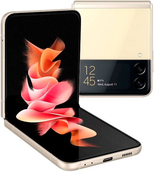 Samsung Galaxy Z Flip3 256Gb cream (бежевый)