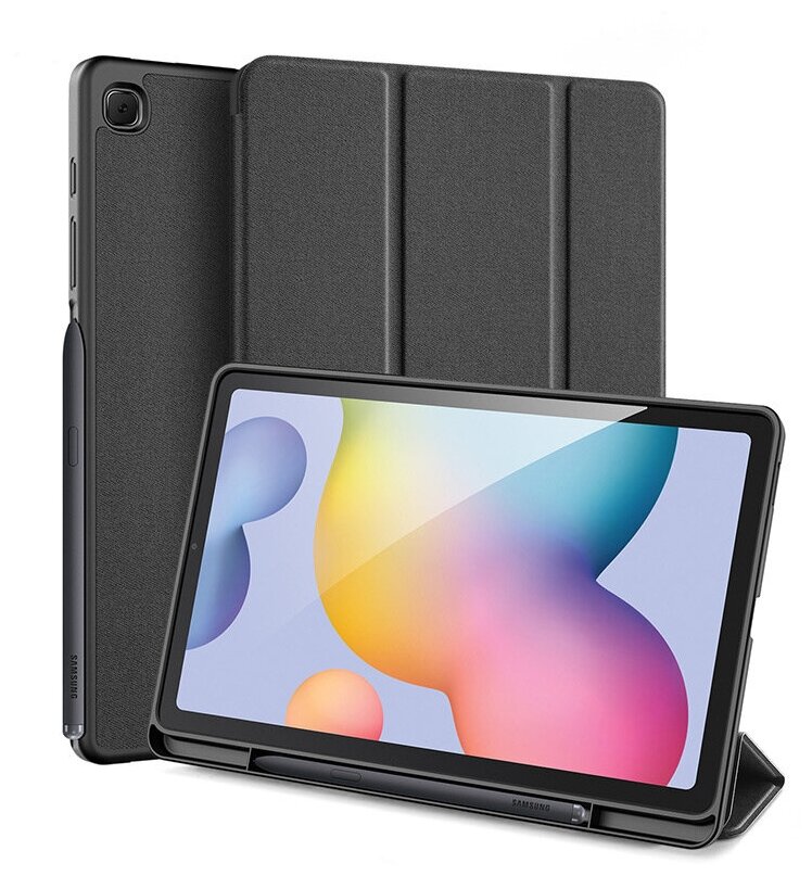 Чехол-книжка для Samsung Galaxy Tab S8/S7 (T870/T875) (SC) черный