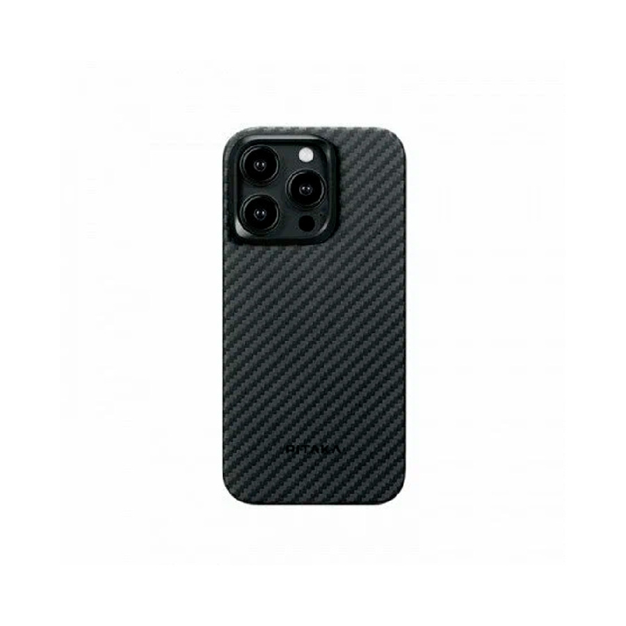 Кевларовая накладка Pitaka Case-Less Feeling для iPhone 15 Pro Max