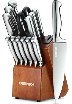 Набор ножей с точилкой Oberhof Schneidkante S-17