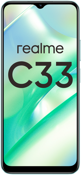 Realme C33 4/128Gb голубой