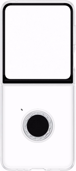 Чехол для Samsung  Galaxy Flip 5 Clear Gadget Case прозрачный EAC